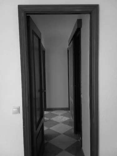 Foto de pasillo en un piso en alquiler