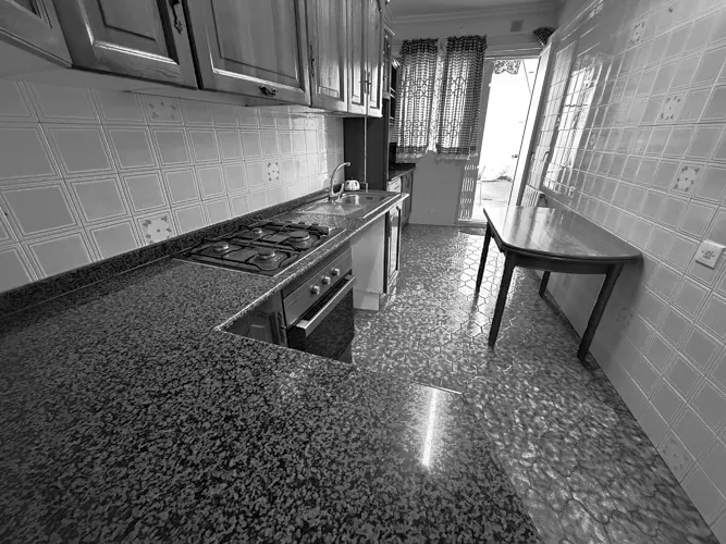 Foto de cocina en un piso en alquiler