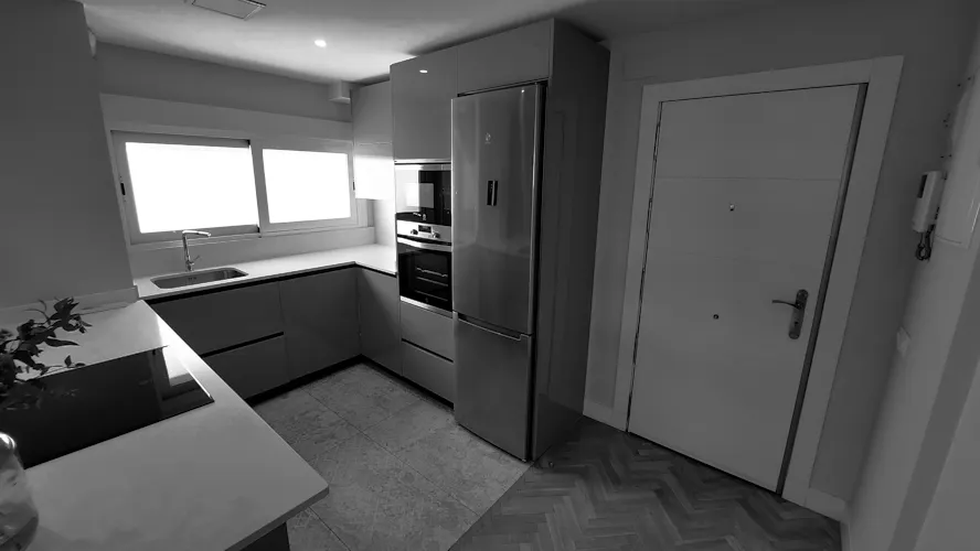 Foto de cocina en un piso en alquiler