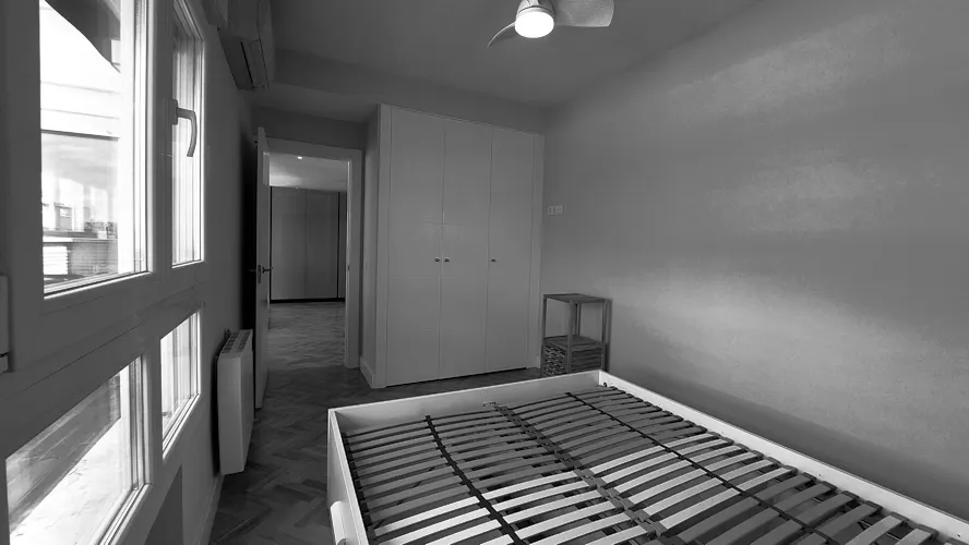 Foto de dormitorio en un piso en alquiler