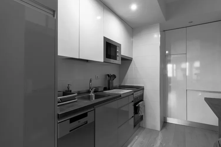 Foto de cocina en un piso en alquiler