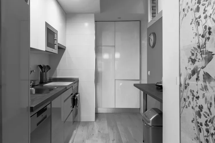 Foto de cocina en un piso en alquiler