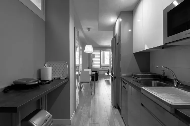 Foto de cocina en un piso en alquiler