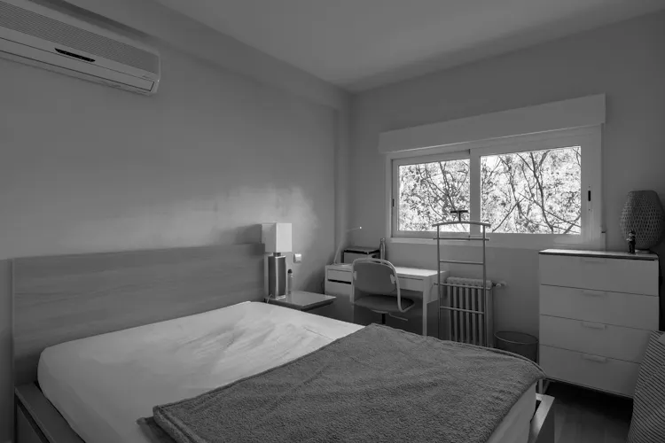 Foto de dormitorio en un piso en alquiler