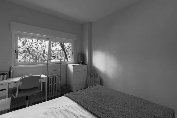 Foto de dormitorio en un piso en alquiler