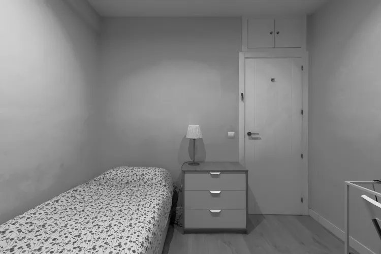 Foto de dormitorio en un piso en alquiler