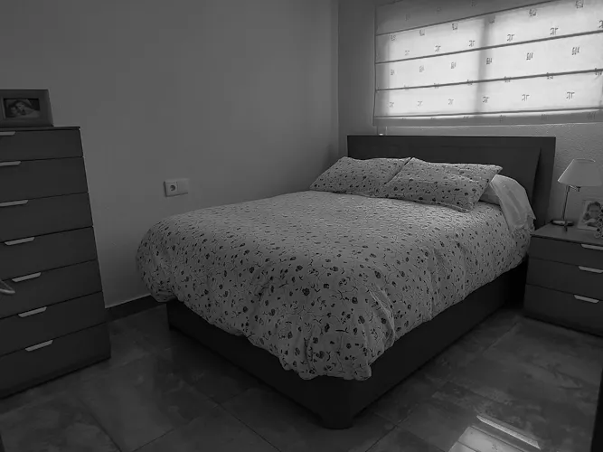 Foto de dormitorio en un piso en alquiler