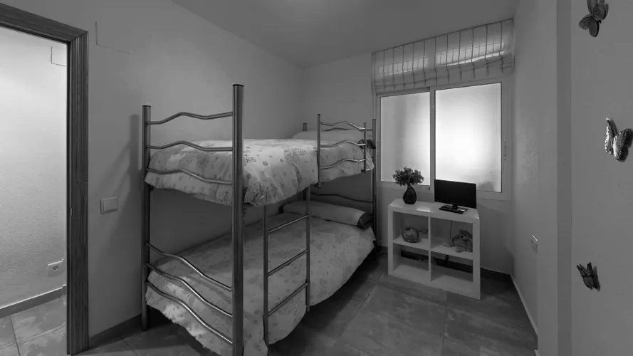 Foto de dormitorio en un piso en alquiler