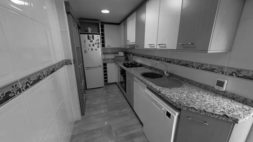 Foto de cocina en un piso en alquiler