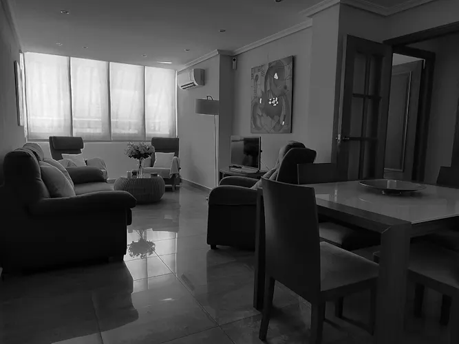 Foto de salón en un piso en alquiler