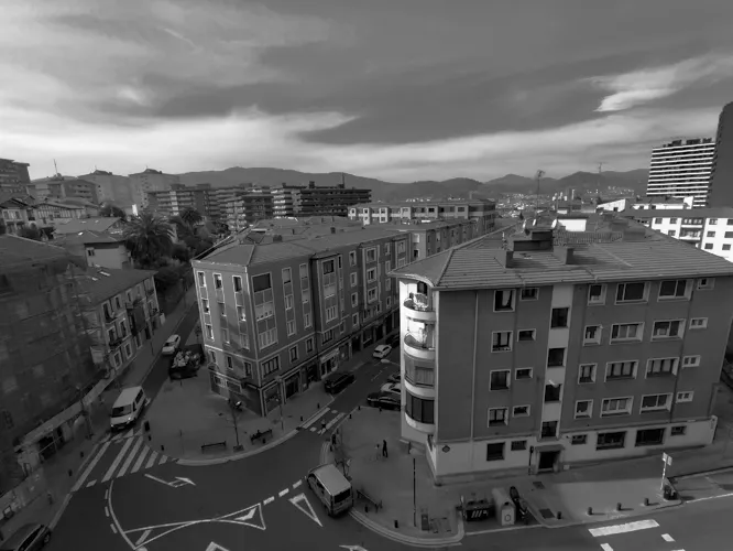 Foto de vistas en un piso en alquiler