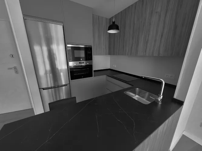 Foto de cocina en un piso en alquiler