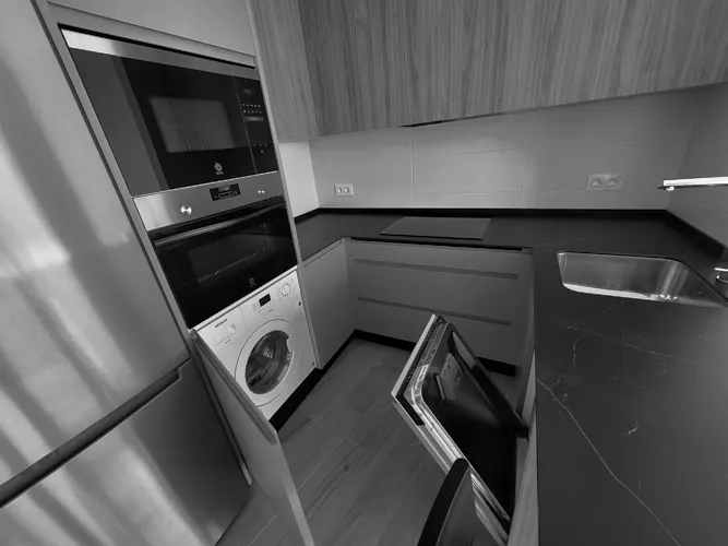 Foto de cocina en un piso en alquiler