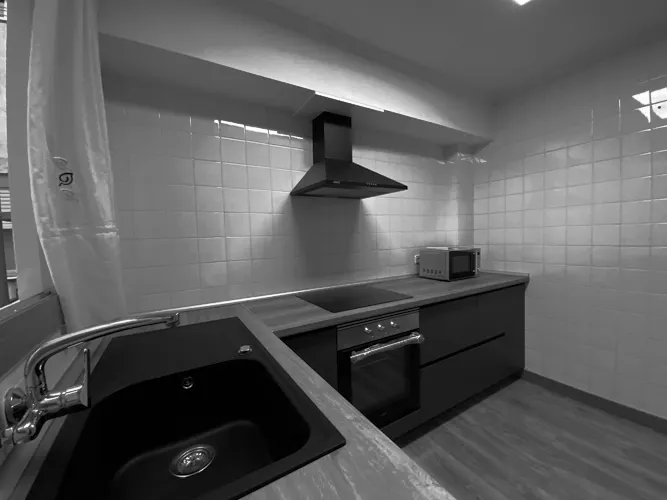 Foto de cocina en un piso en alquiler