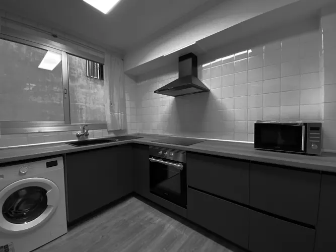 Foto de cocina en un piso en alquiler