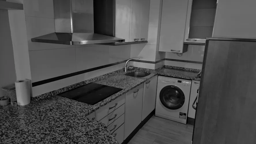 Foto de cocina en un piso en alquiler