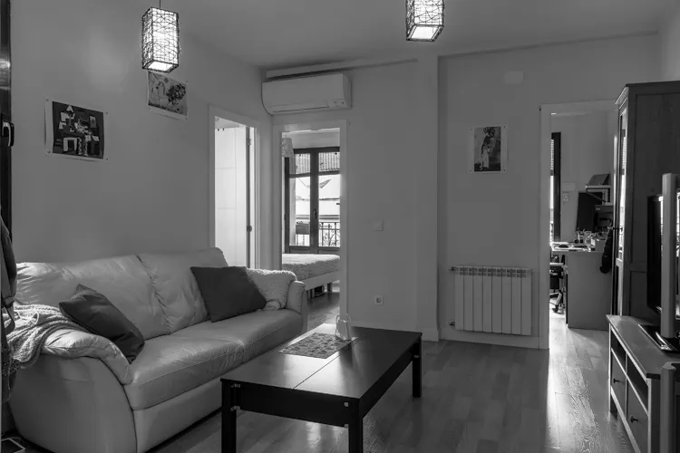 Foto de salón en un piso en alquiler