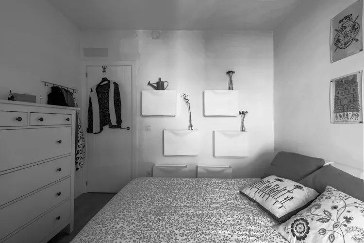Foto de dormitorio en un piso en alquiler