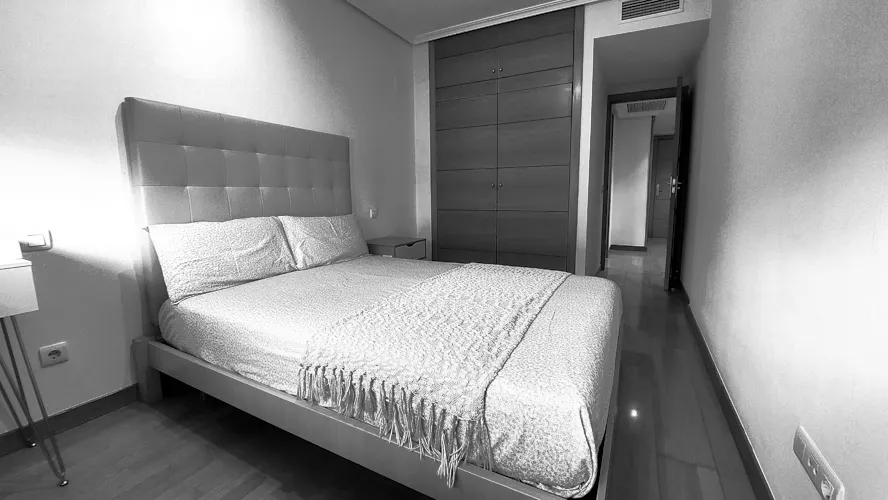 Foto de dormitorio en un piso en alquiler