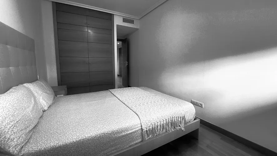 Foto de dormitorio en un piso en alquiler