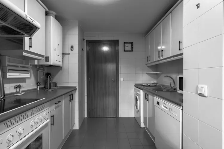 Foto de cocina en un piso en alquiler