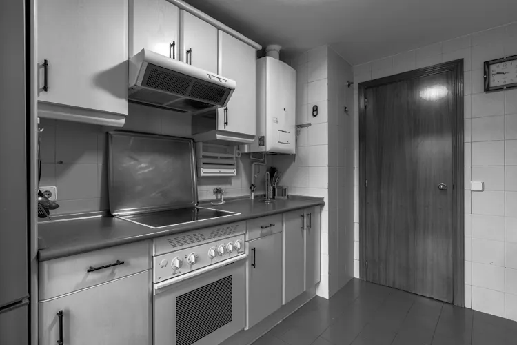 Foto de cocina en un piso en alquiler