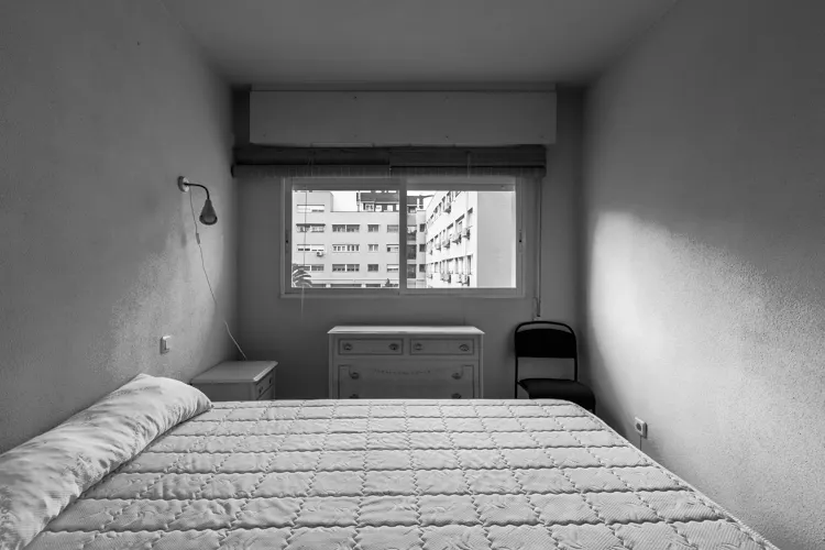 Foto de dormitorio en un piso en alquiler