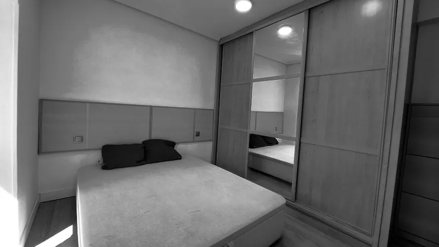 Foto de dormitorio en un piso en alquiler