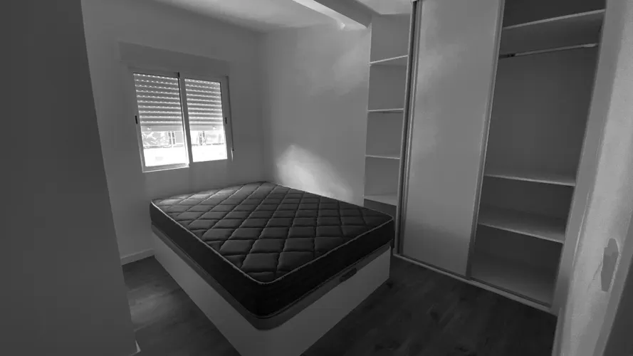 Foto de dormitorio en un piso en alquiler
