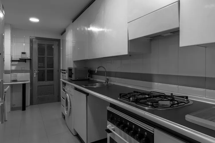 Foto de cocina en un piso en alquiler
