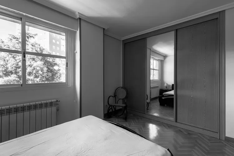 Foto de dormitorio en un piso en alquiler
