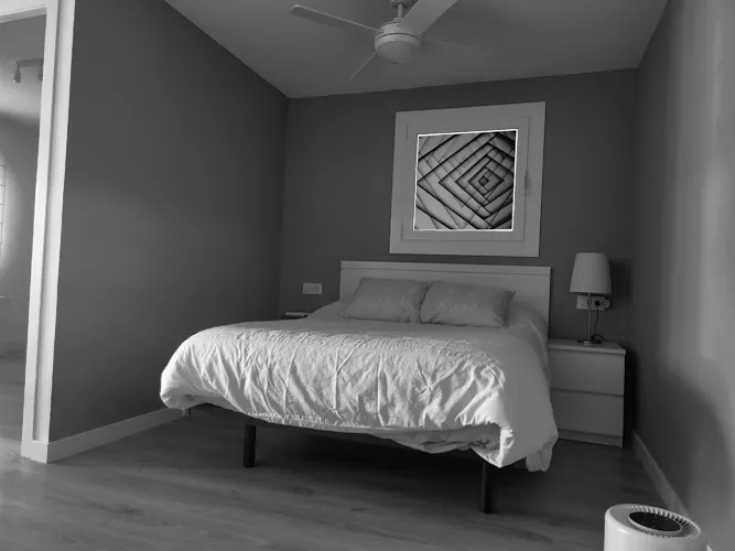 Foto de dormitorio en un piso en alquiler