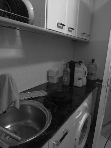 Foto de cocina en un piso en alquiler