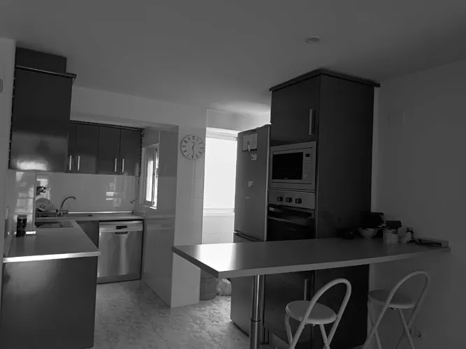 Foto de cocina en un piso en alquiler