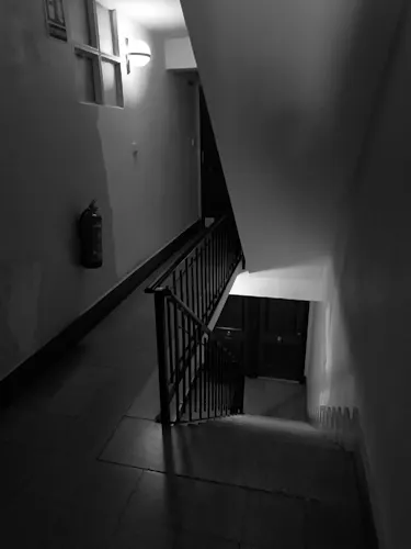 Foto de escalera en un piso en alquiler