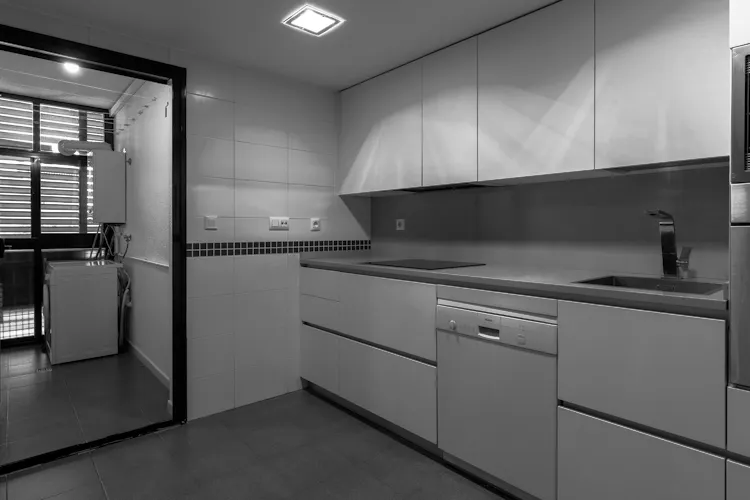 Foto de cocina en un piso en alquiler