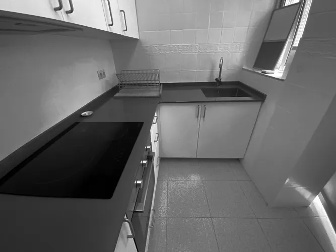 Foto de cocina en un piso en alquiler