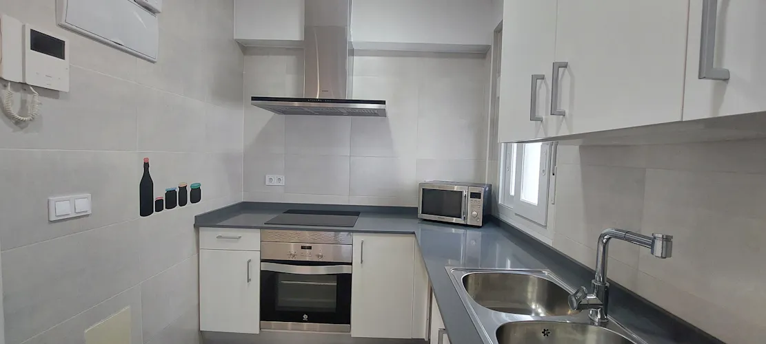 Foto de cocina en un piso en alquiler