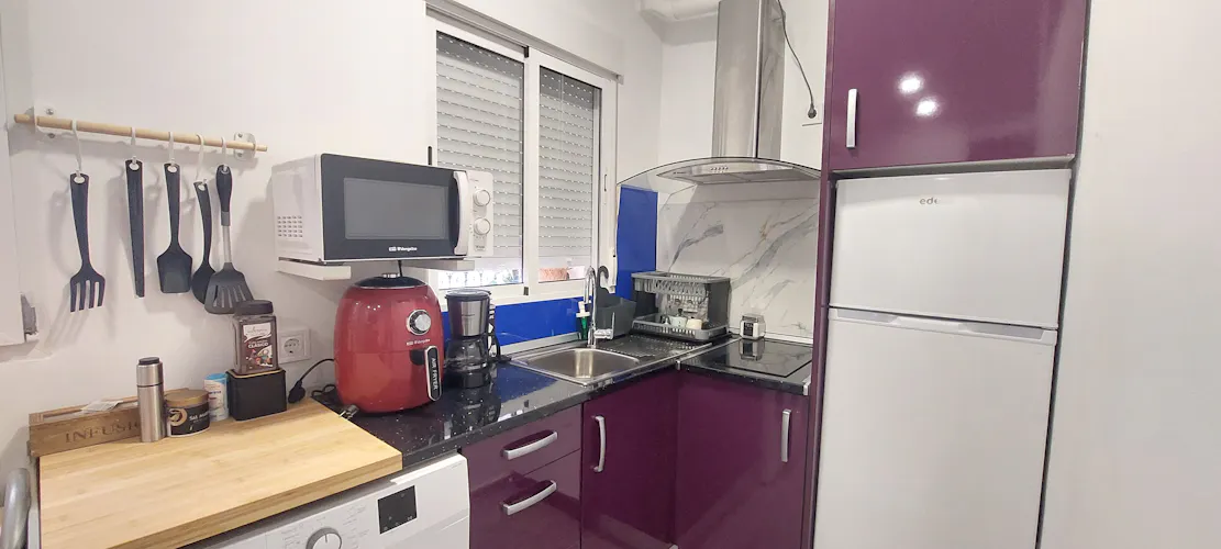 Foto de cocina en un piso en alquiler