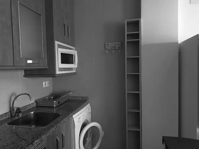 Foto de cocina en un piso en alquiler