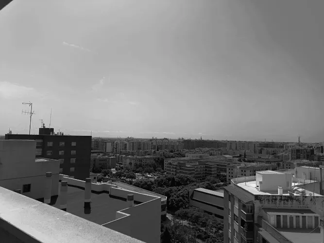 Foto de vistas en un piso en alquiler