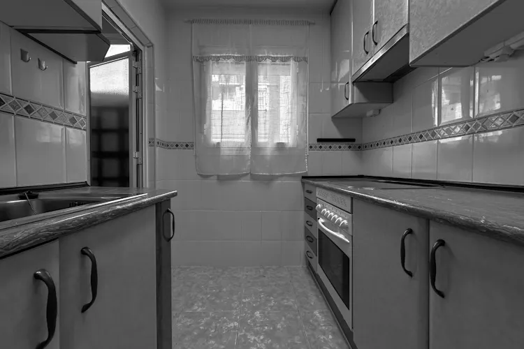 Foto de cocina en un piso en alquiler