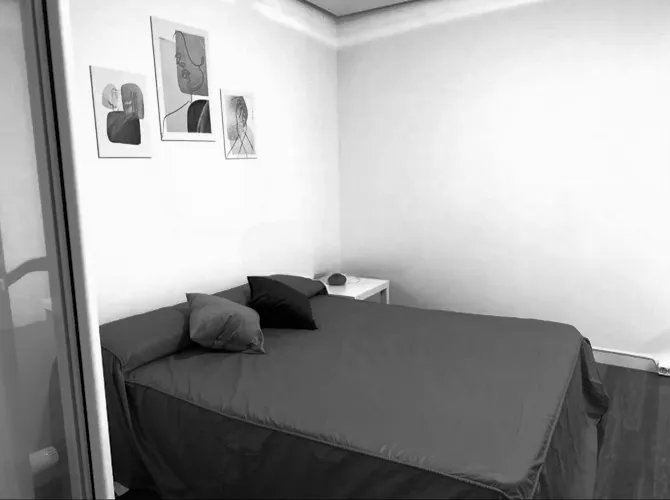 Foto de dormitorio en un piso en alquiler