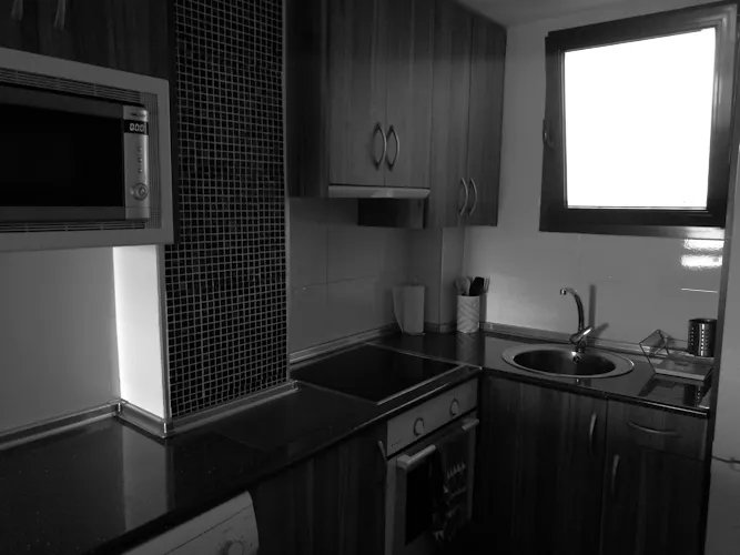 Foto de cocina en un piso en alquiler
