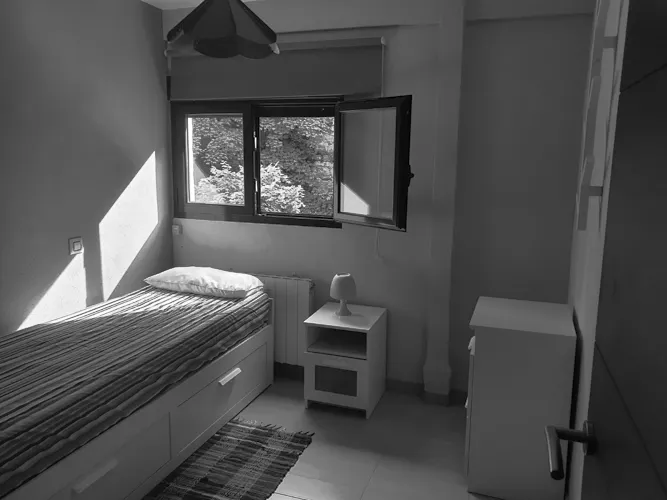 Foto de dormitorio en un piso en alquiler