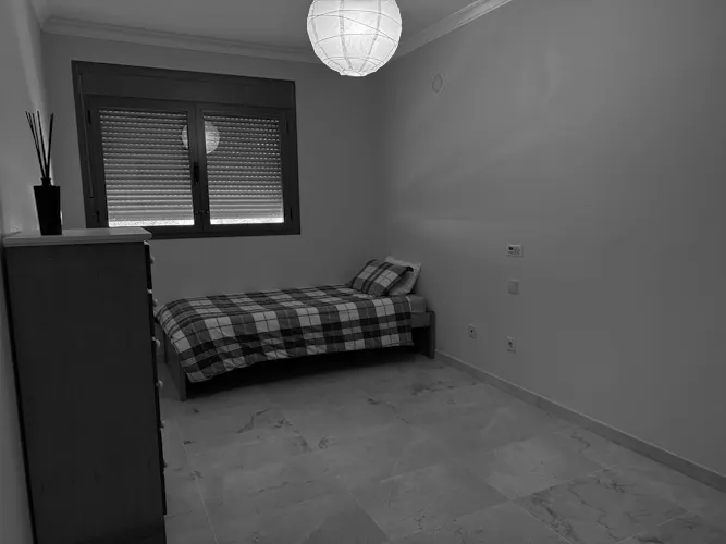 Foto de dormitorio en un piso en alquiler