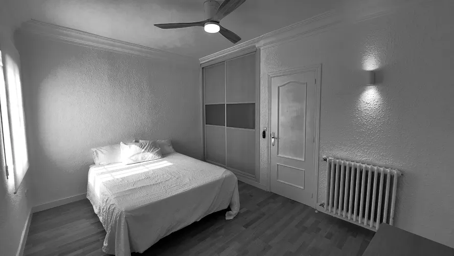 Foto de dormitorio en un piso en alquiler