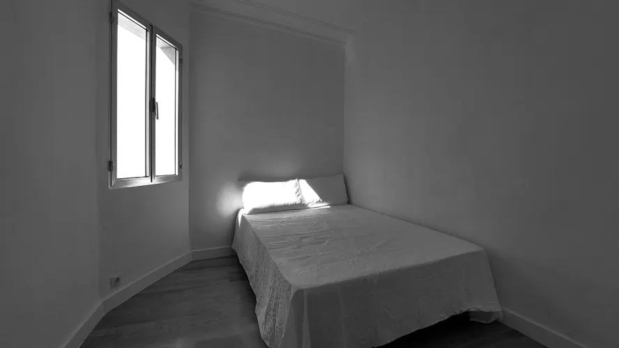 Foto de dormitorio en un piso en alquiler