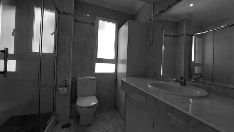 Foto de baño en un piso en alquiler
