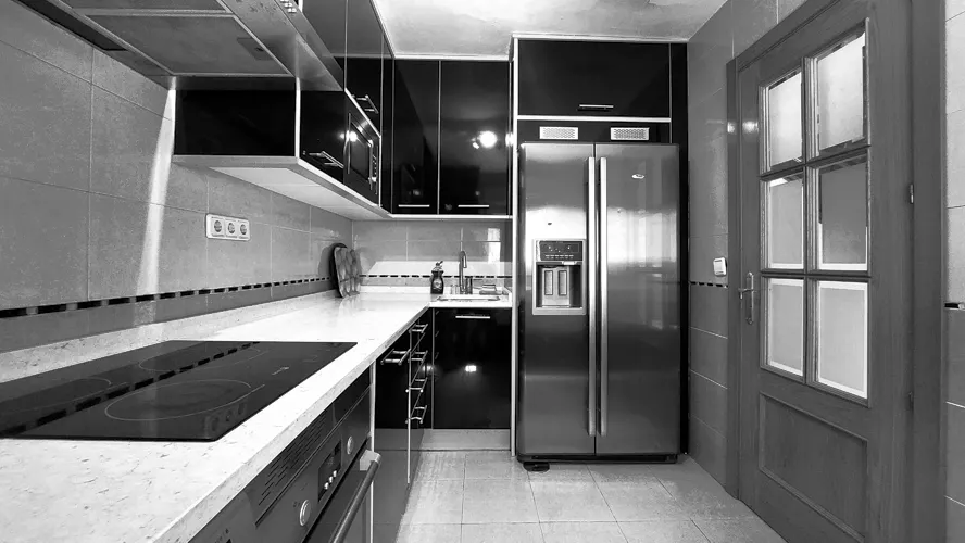 Foto de cocina en un piso en alquiler
